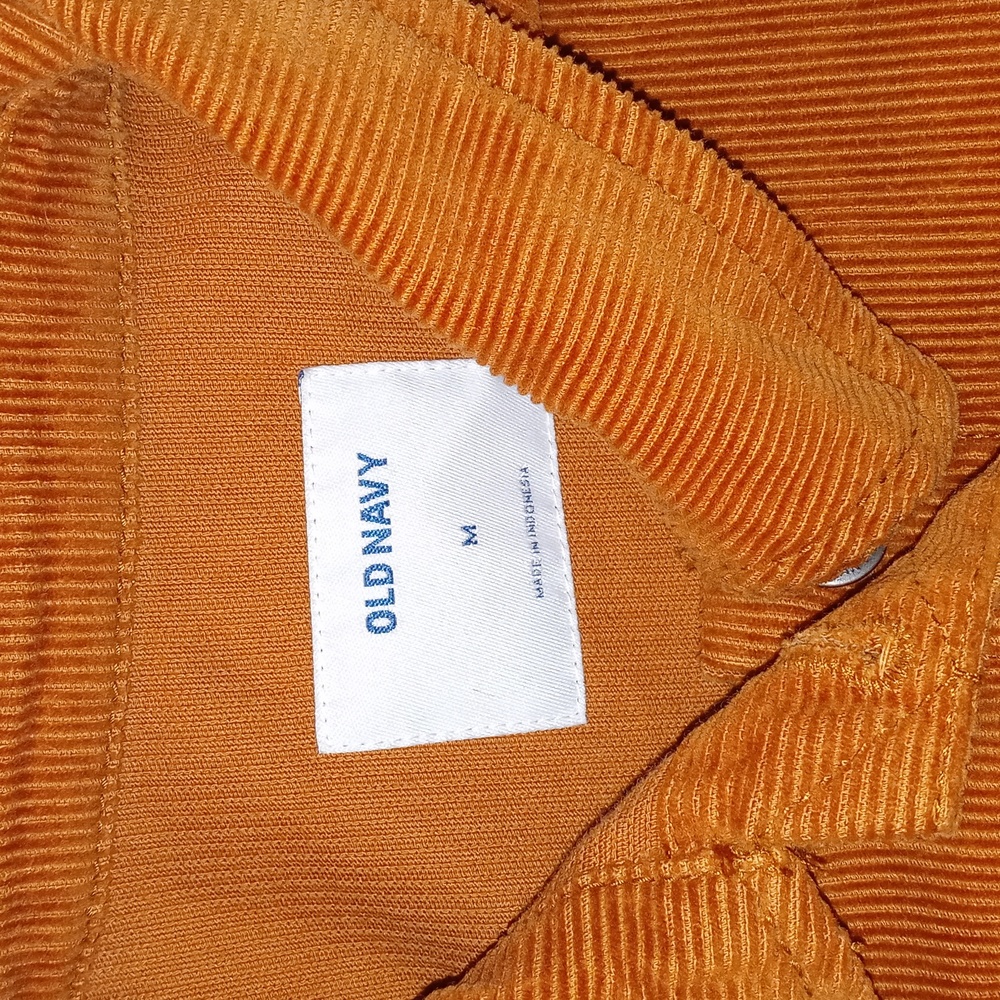 Denim corduroy old navy jacket